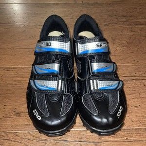 Shimano SPD SH-WM51 Womens Cycling Mountain Biking Shoes Black  Size 6.5 EU 38